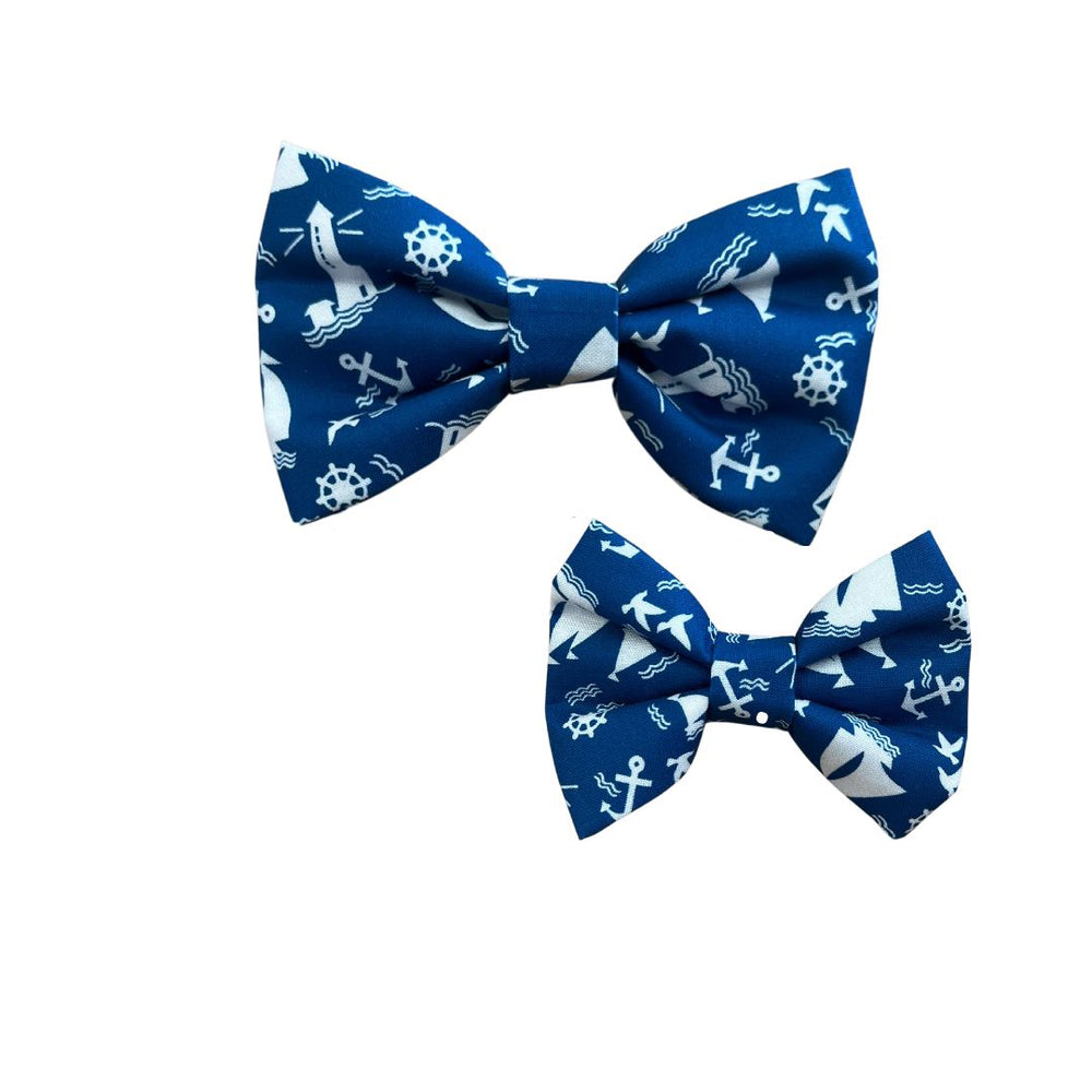 Seaside Blue Bow Tie