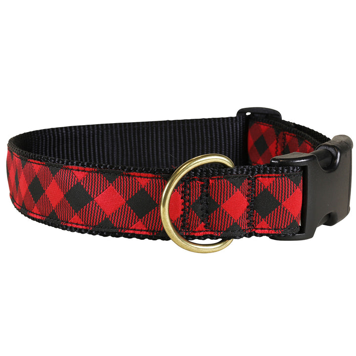 Buffalo Plaid Dog Collar - 1.25"