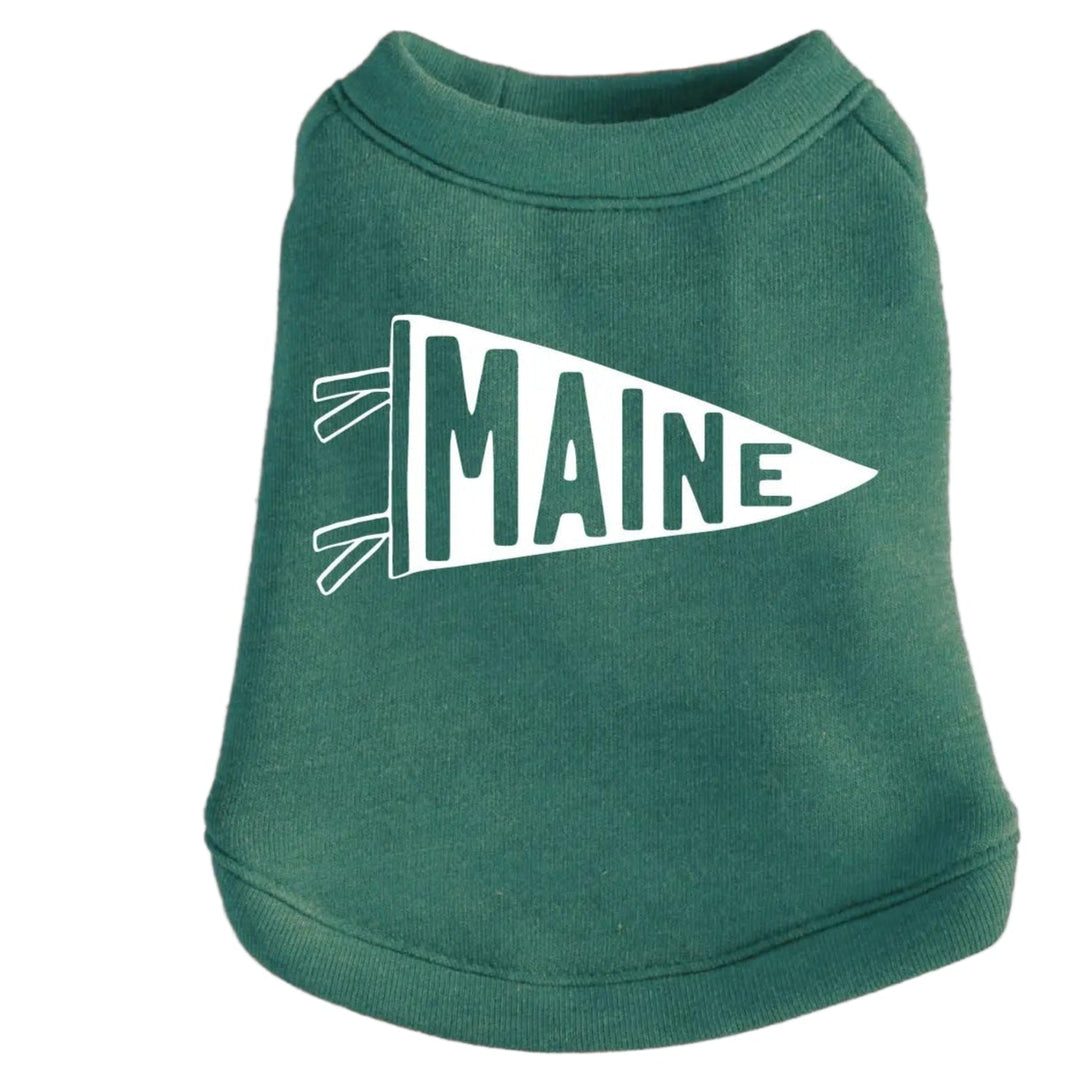 Maine Graphic Pet Sweatshirt