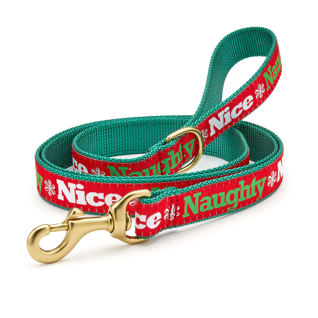 Naughty + Nice Dog Lead Scalawags Pet Boutique