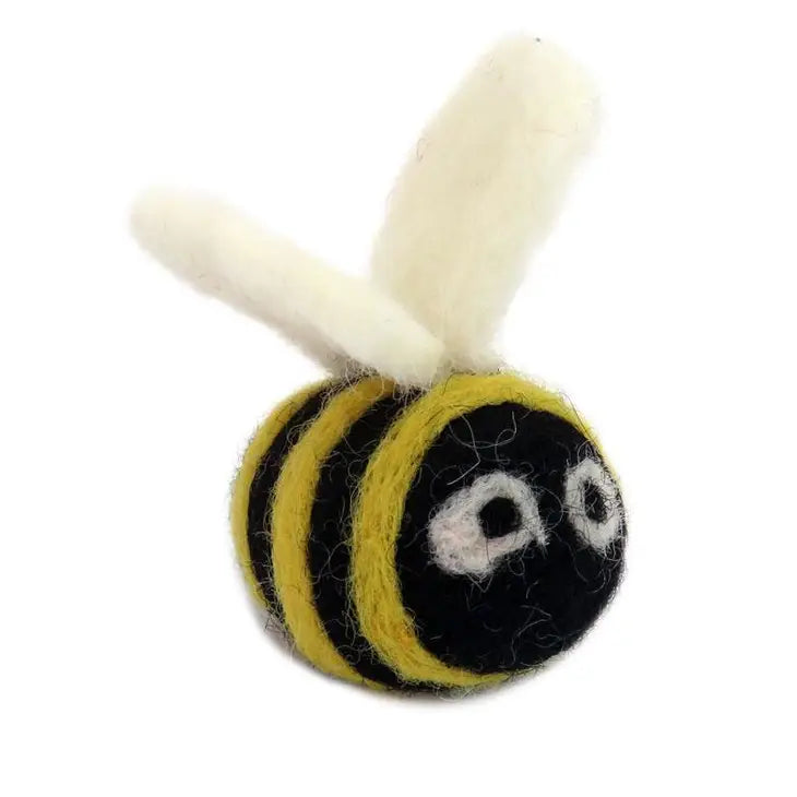 Friendsheep Wooly Bee Cat Toy