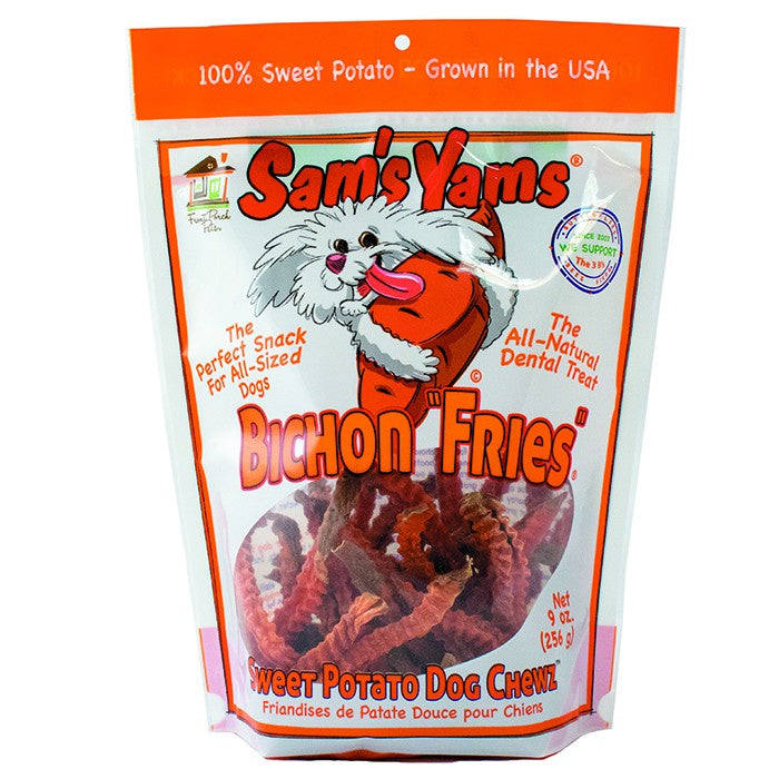 Sam's Yams Bichon Fries Dog Treats