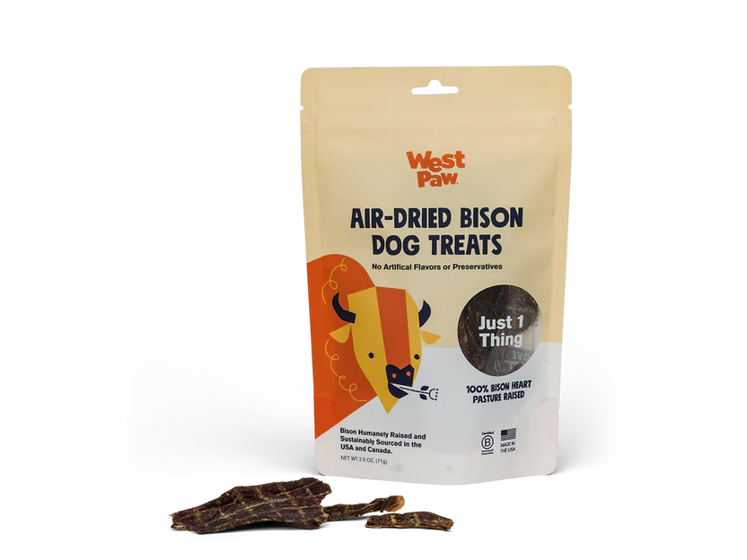 Air-Dried Bison Heart Dog Treats