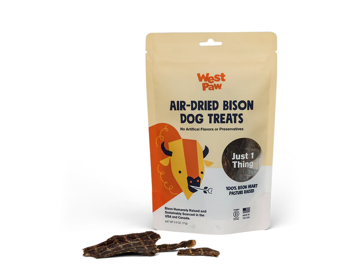 Air-Dried Bison Heart Dog Treats
