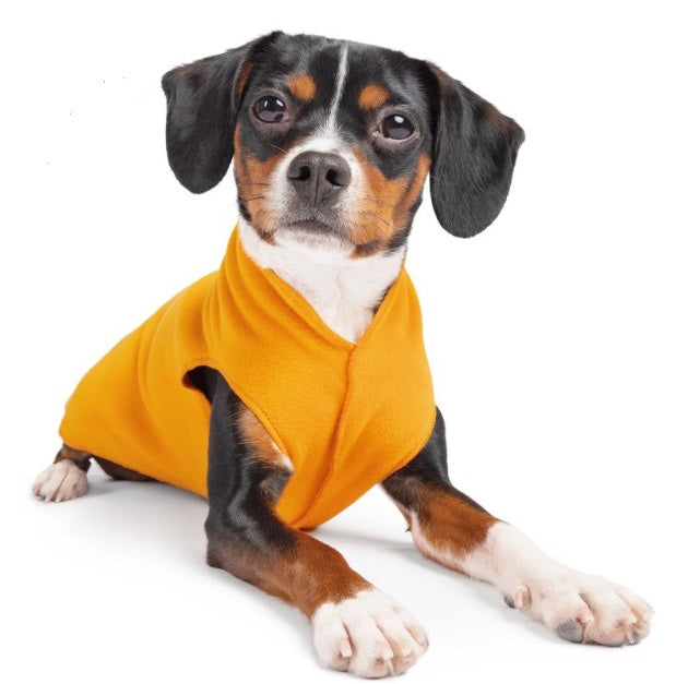 Gold Paw Stretch Fleece - Cheddar