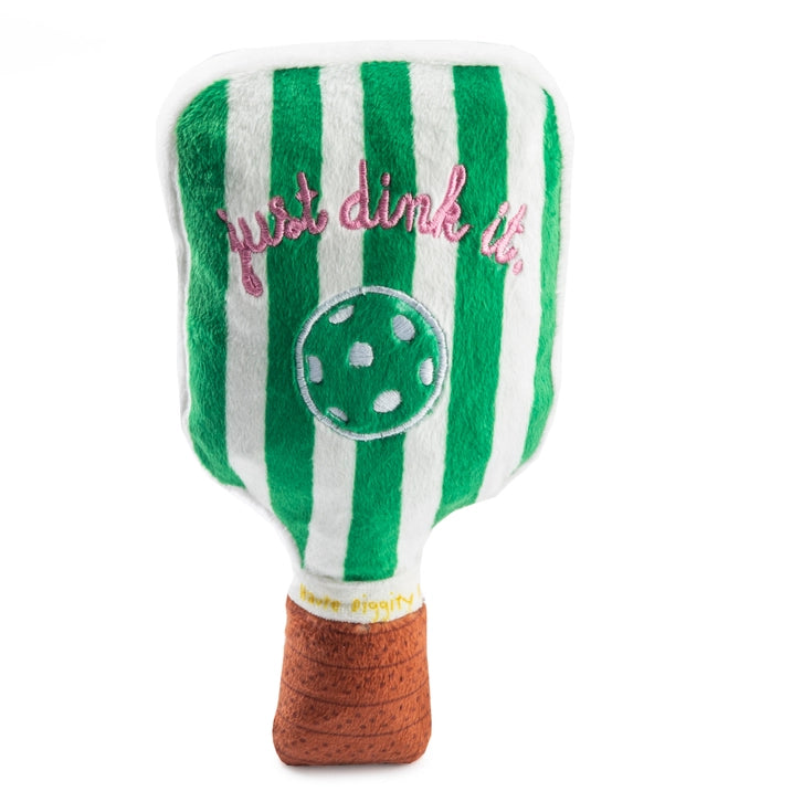 Green Pickle Ball Paddle Dog Toy