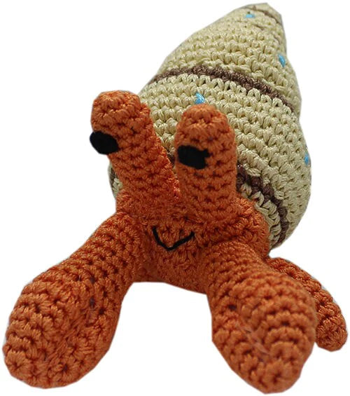 Organic Cotton Hermit Crab Toy