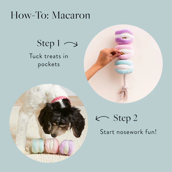 Macarons Snuffle Toy