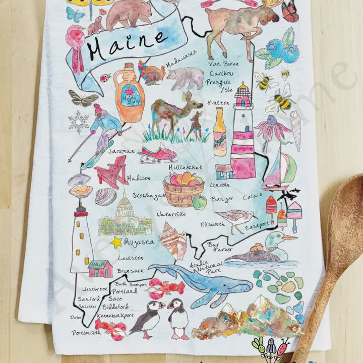 Maine Kitchen Towel