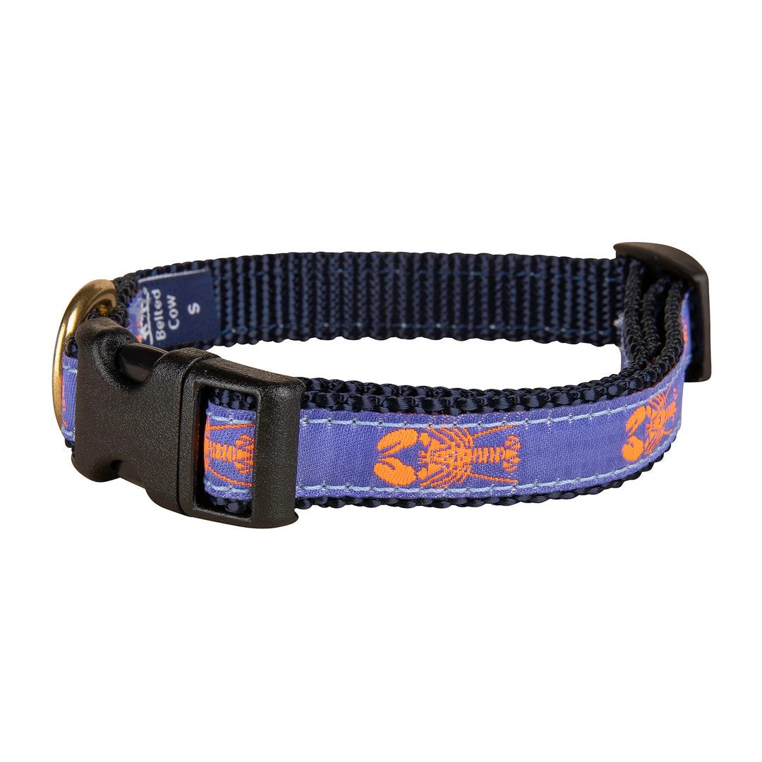 Periwinkle Lobster Dog Collar
