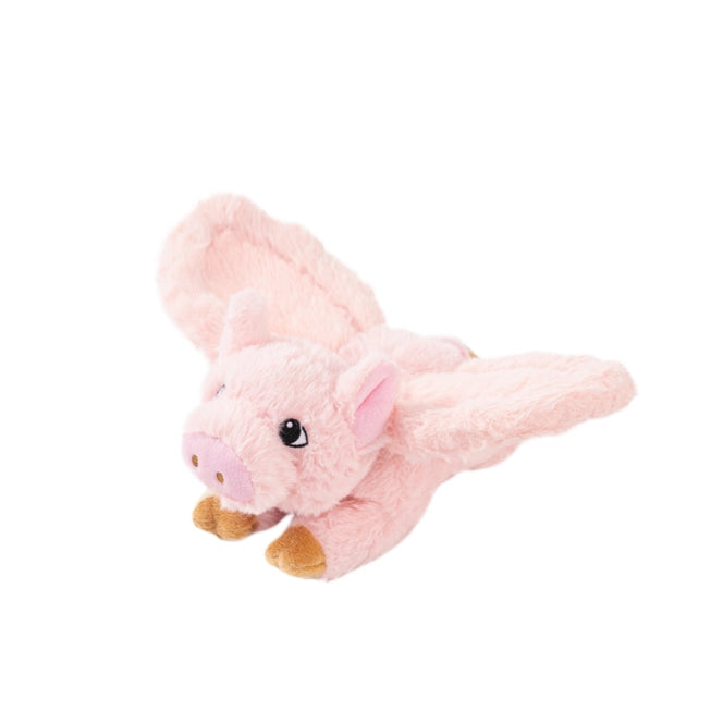 Pink Pig Fling & Fetch Dog Toy
