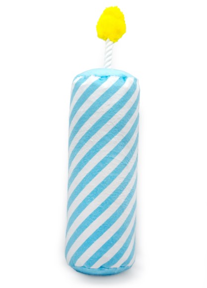 Birthday Candle Dog Toy - 2 Colors!