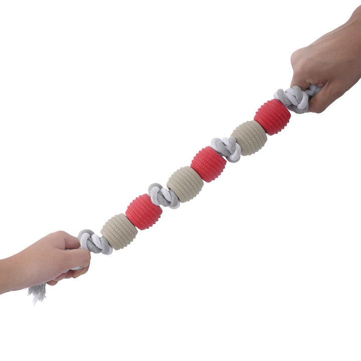 Rubber & Rope Tug Toy