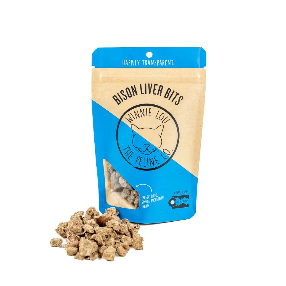 Bison Liver Bits for Cats