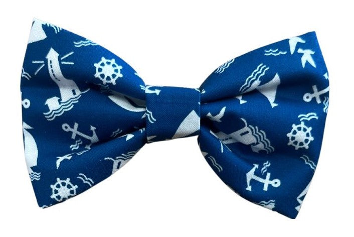 Seaside Blue Bow Tie