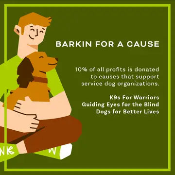 BARKIN Peanut Butter Cookie Soft & Chewy Dog Treats