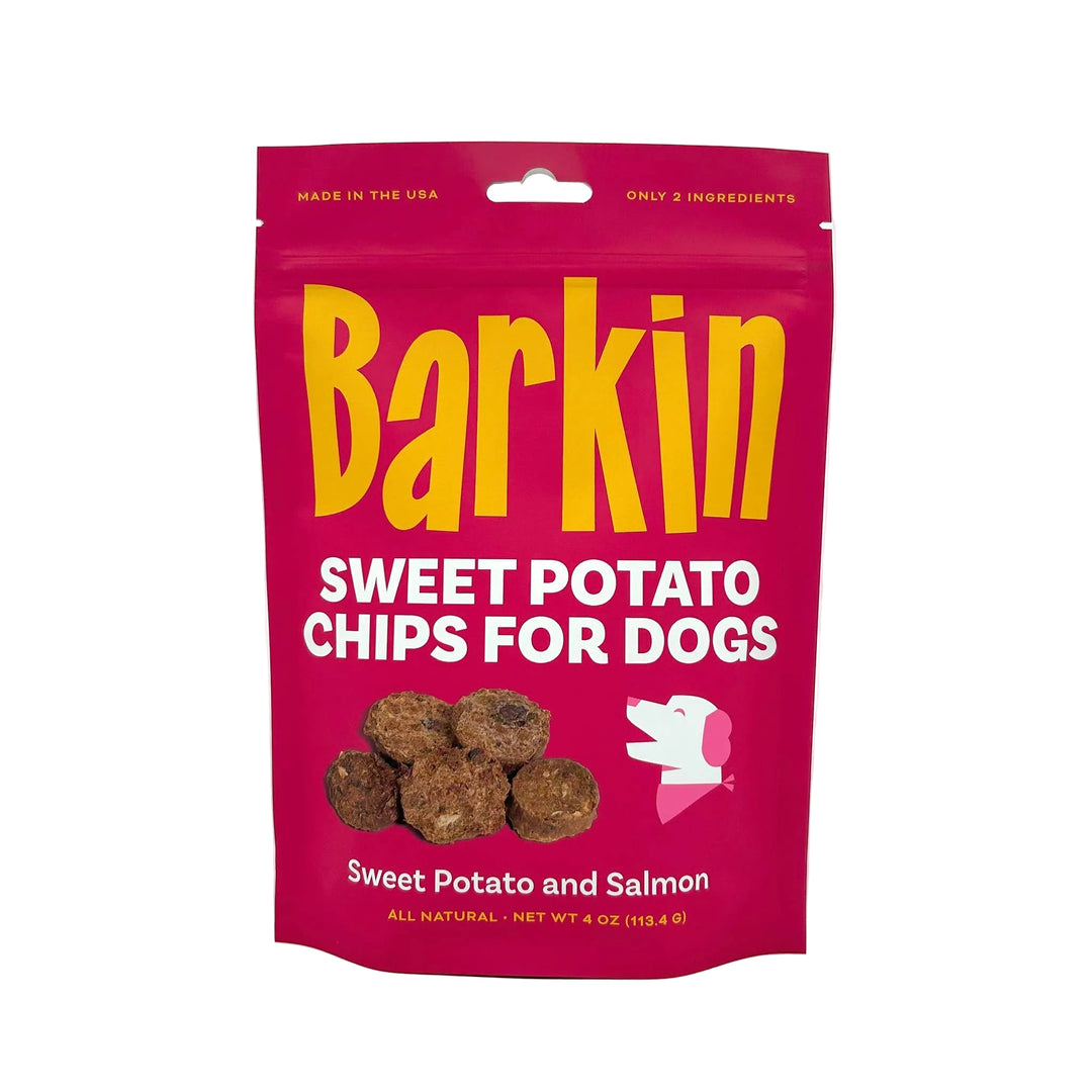 BARKIN Sweet Potato Chips with Salmon