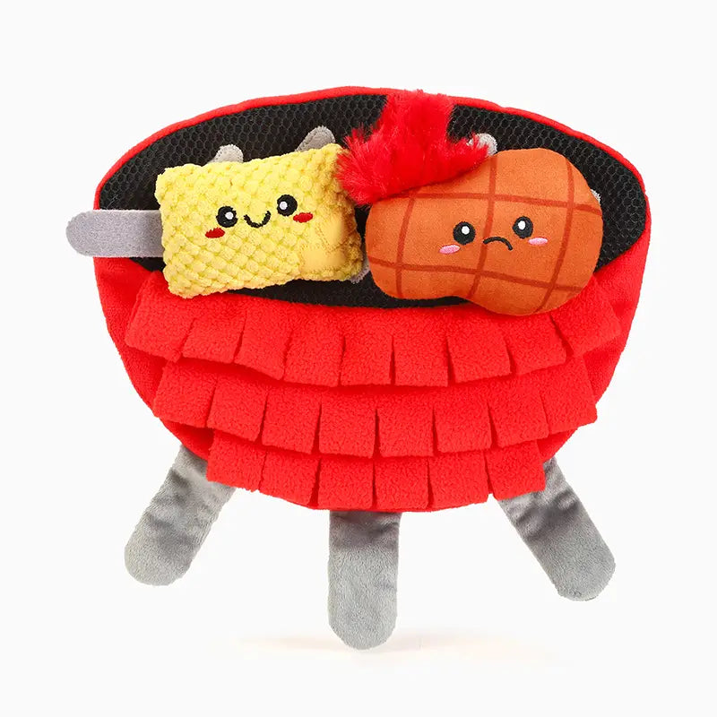 BBQ Grill Snuffle Toy