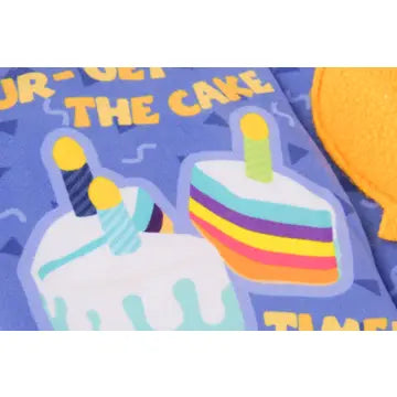 Party Animal Barkday Wishes Plush Card Toy