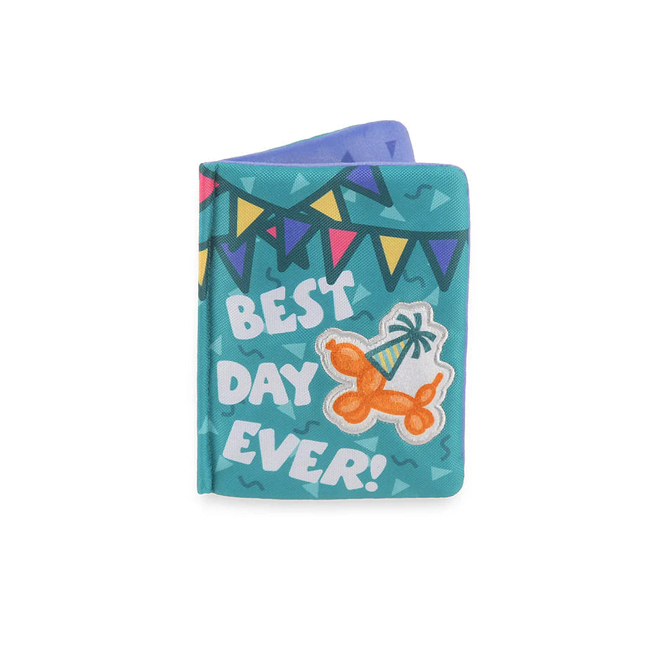 Party Animal Barkday Wishes Plush Card Toy