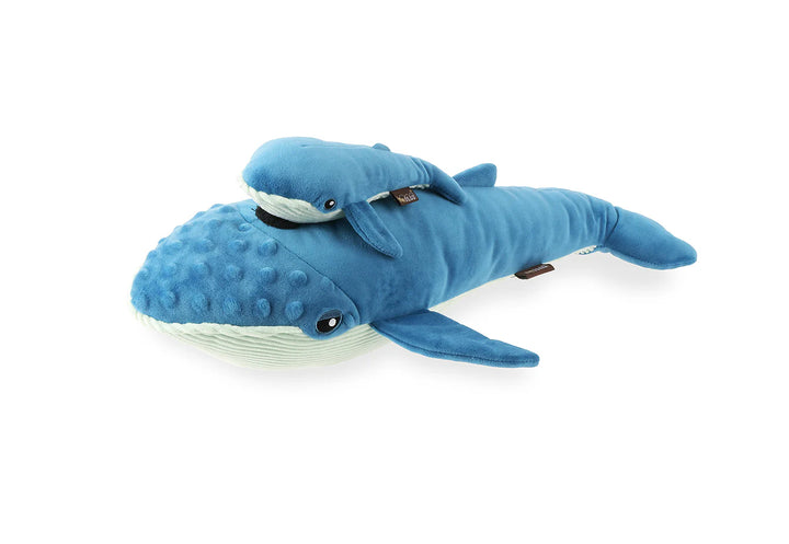 Ocean Buddies Big Blue & Baby Plush Dog Toy