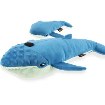 Ocean Buddies Big Blue & Baby Plush Dog Toy