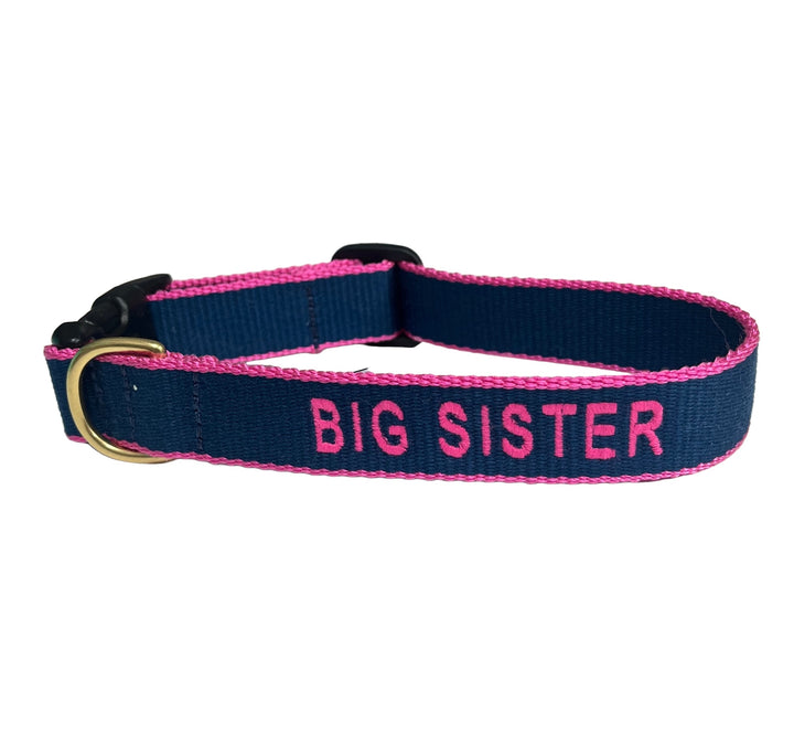 "Big Sister" Dog Collar