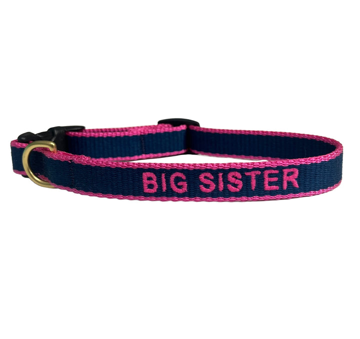 "Big Sister" Dog Collar