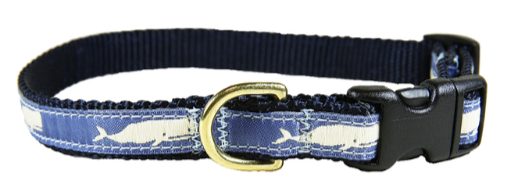 Blue Moby Dog Collar - 5/8"