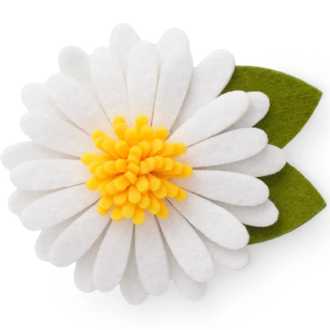 Daisy Dog Collar Flower