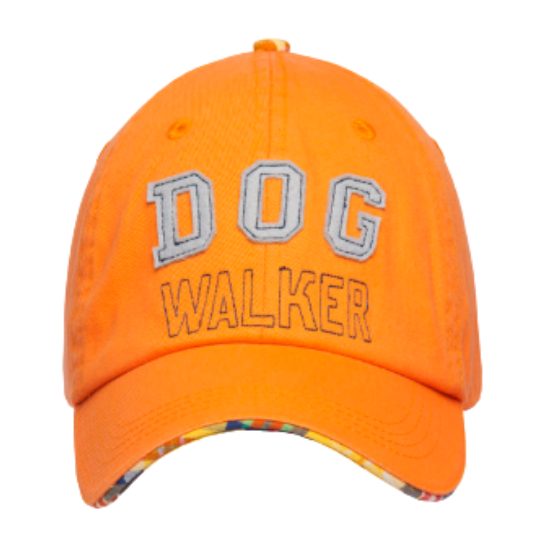 Dog Walker Hat in Orange