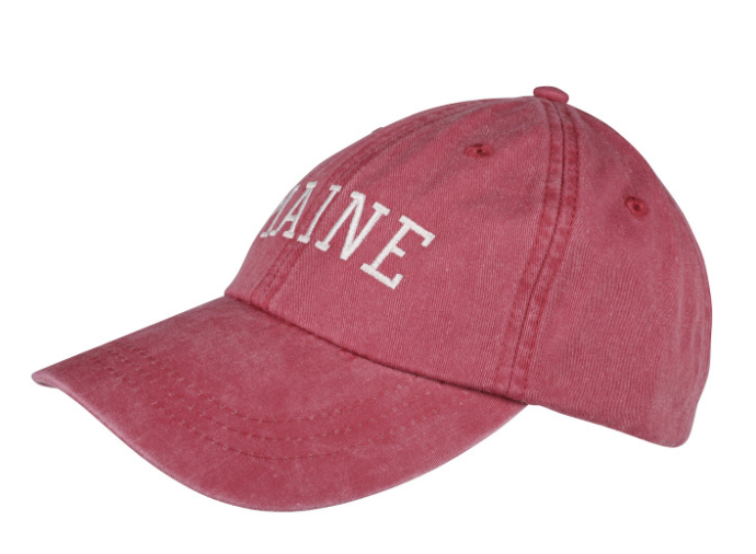 Belted Cow "Maine" Hat in Nautical Red