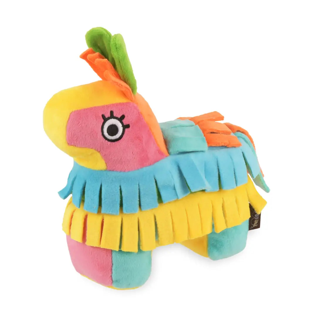 Party Animal Fiesta Fetch Pinata Plush Dog Toy