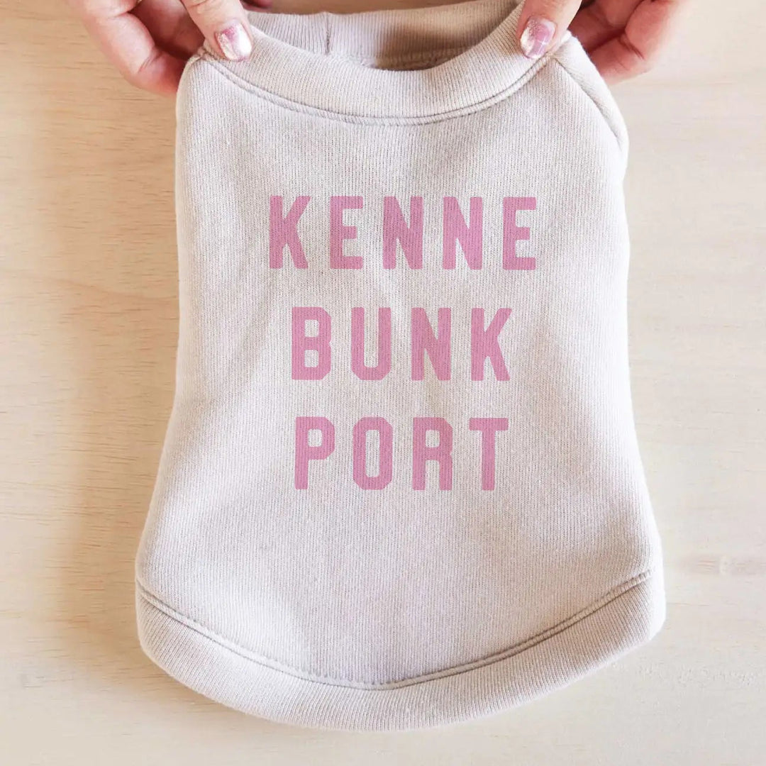 Pink Kennebunkport Pet Sweatshirt