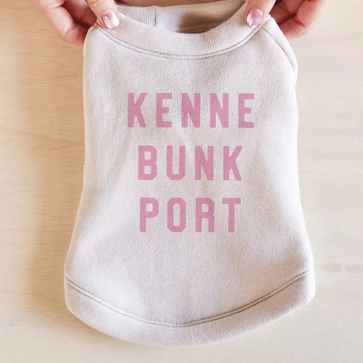 Pink Kennebunkport Pet Sweatshirt