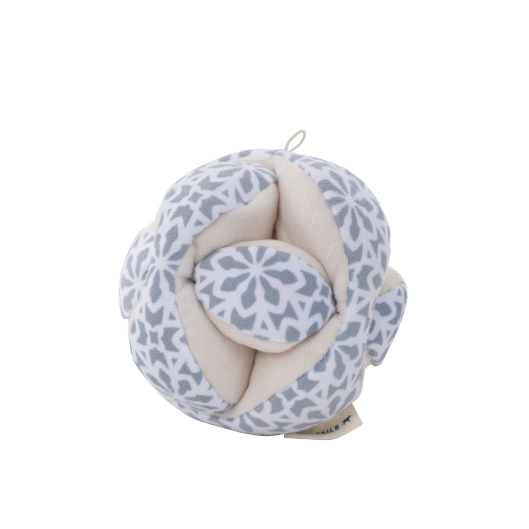 Plush Snowball Dog Toy