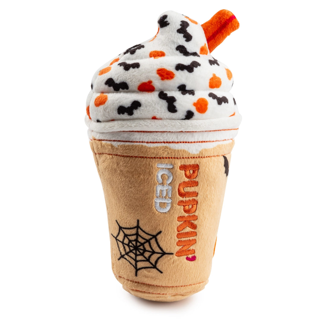 Pupkin' Donuts Halloween Iced Cup Dog Toy