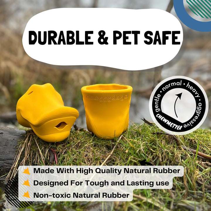 The Quacker Treat Puzzle Dog Toy