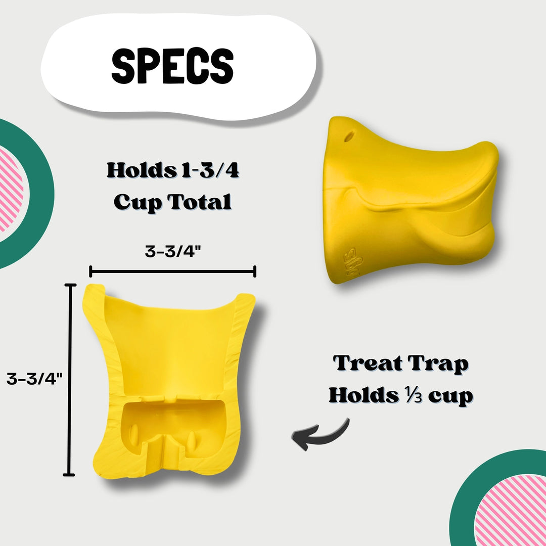 The Quacker Treat Puzzle Dog Toy