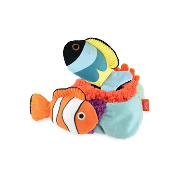 Ocean Buddies Reef Retreat Plush Dog Toy Set