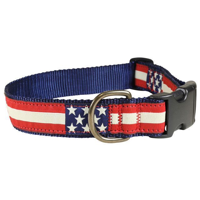 Retro Flag Dog Collar