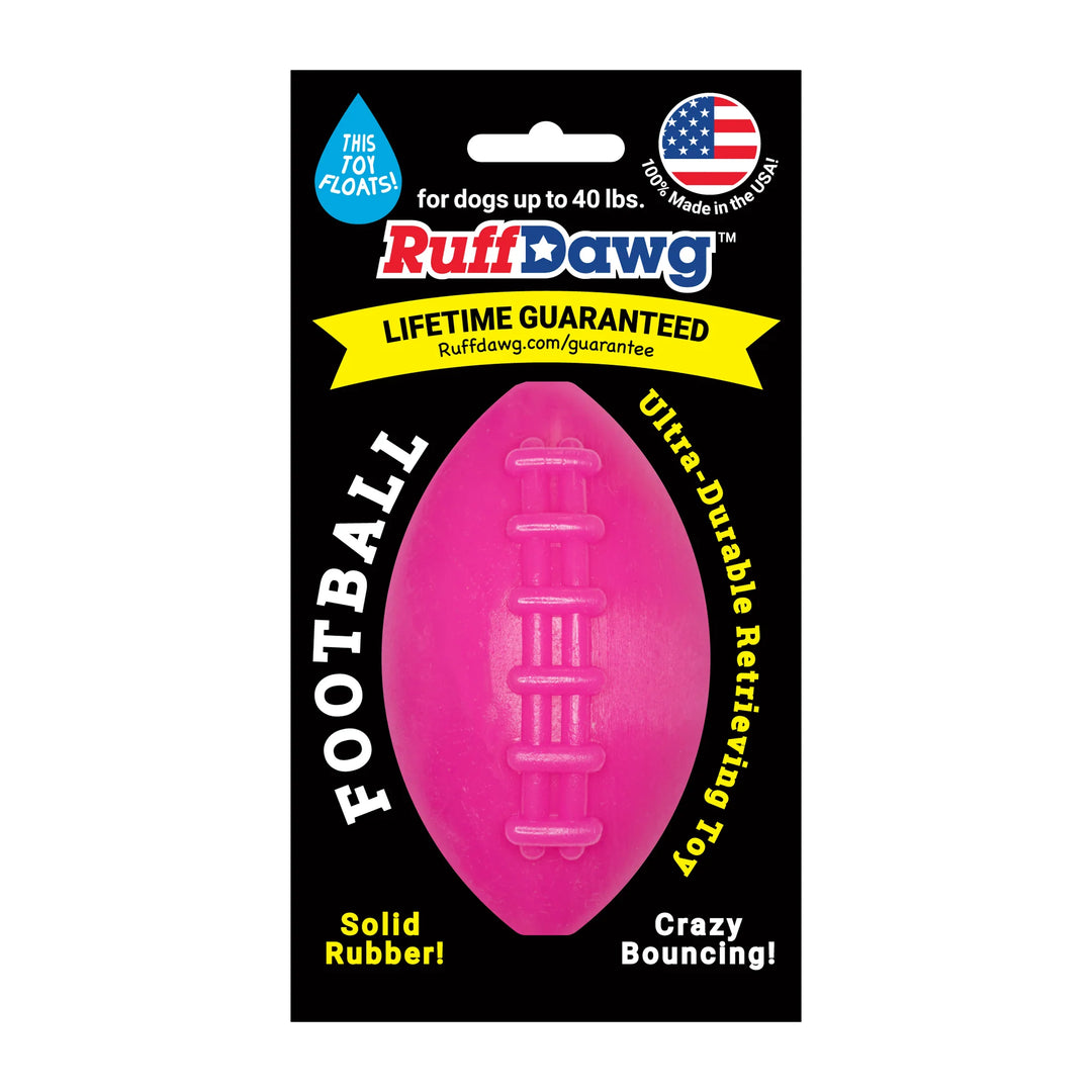 Ruff Dawg Football Rubber Retrieving Dog Toy Ruff Dawg Football Rubber Retrieving Dog Toy