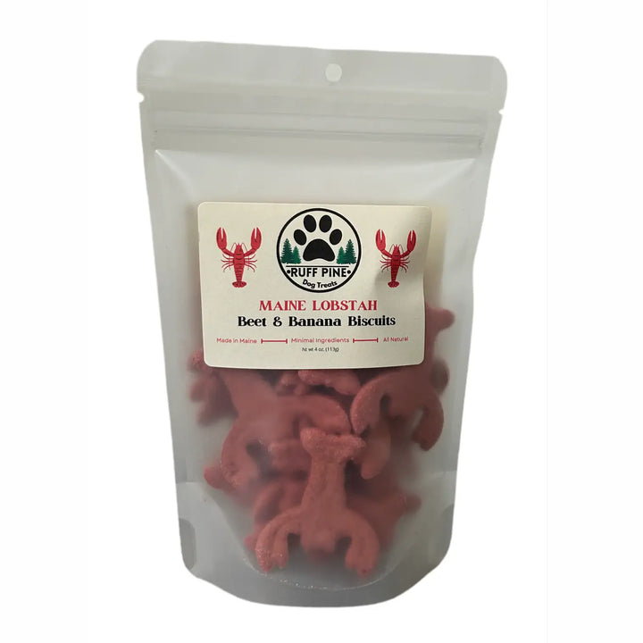 Maine Lobstah Beet & Banana Biscuits