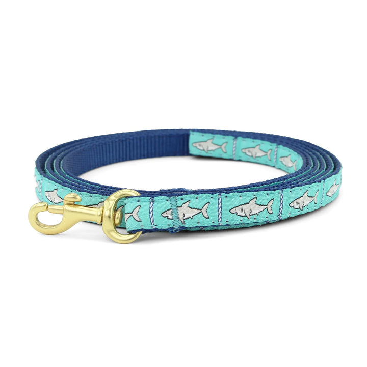 Turquoise Shark Dog Lead