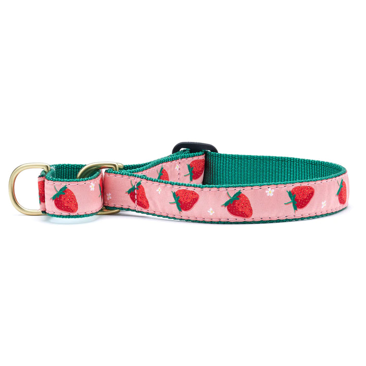 Strawberry Fields Martingale Dog Collar Size Chart