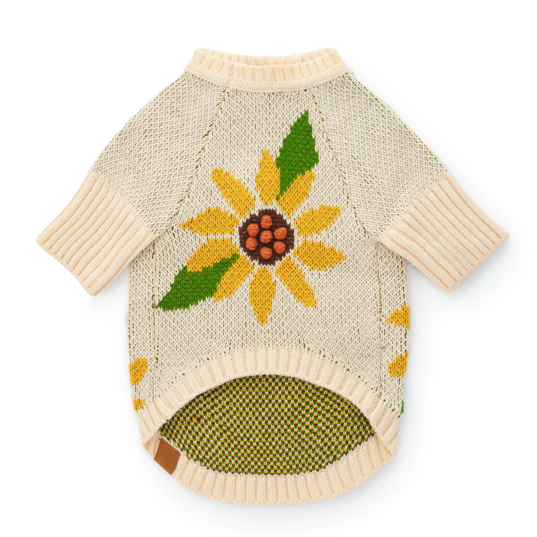 Sunflower Dog Sweater