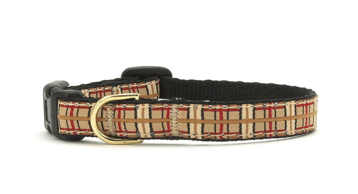 Up Country Plaid Dog Collar