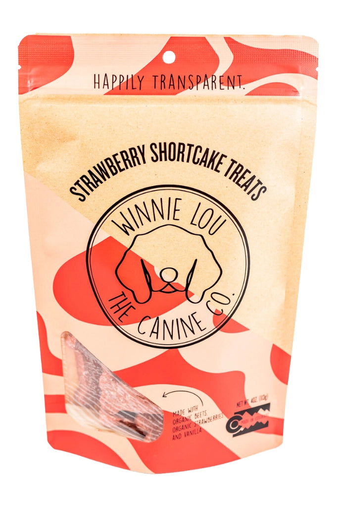 Winnie Lou Strawberry Shortcake Dog Treats