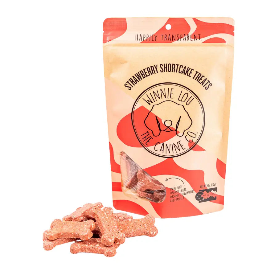 Winnie Lou Strawberry Shortcake Dog Treats