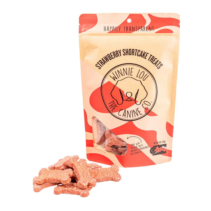 Winnie Lou Strawberry Shortcake Dog Treats